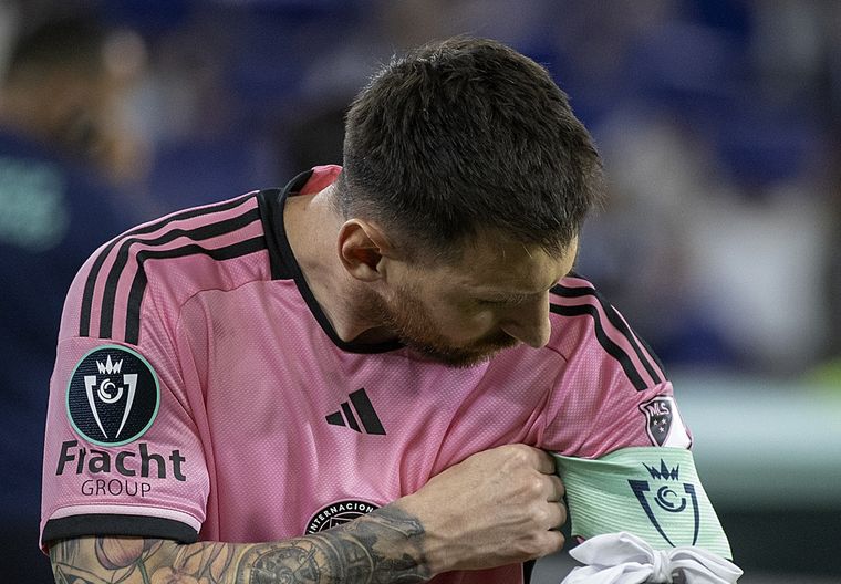 El GOAT sigue acumulando elogios en su paso por Estados Unidos. Foto: EFE