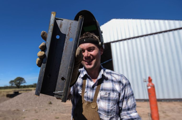 La metalurgia, una de las actividades que destaca a los menonitas Foto: Juan Ignacio Blanco/MDZ