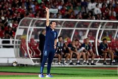 Scaloni habló tras la victoria. Foto: EFE