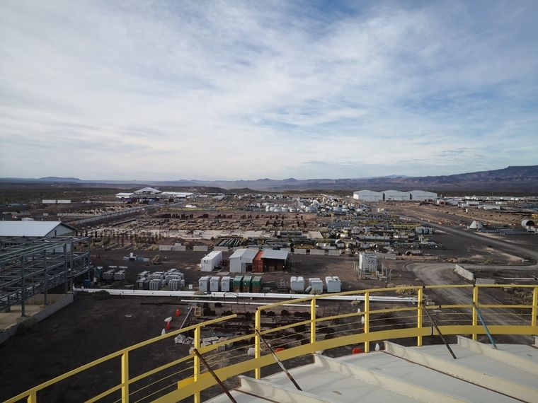 Para el desarrollo del proyecto de Potasio Río Colorado se desembolsaron cerca de US$ 2.000 millones. Aún se conservan maquinarias y restos de equipos. Foto: MDZ