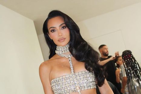 Mirá el look etéreo de Kim Kardashian.