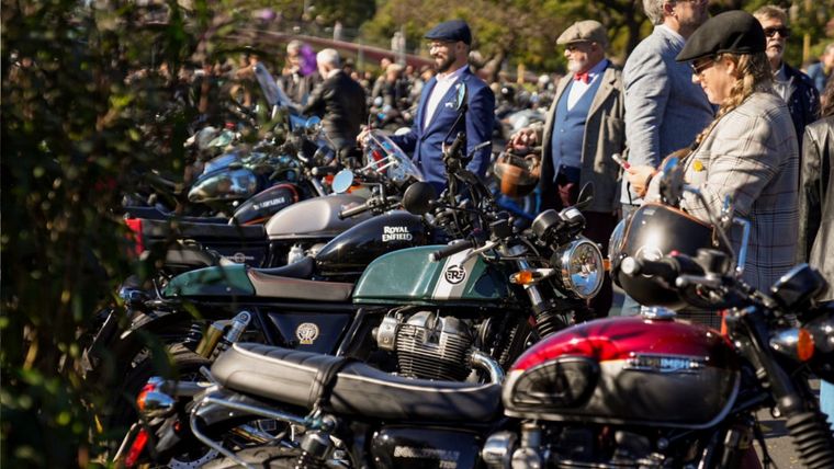 Más de 5 mil motos clásicas recorrieron Buenos Aires en el Distinguished Gentlemans Ride 2025