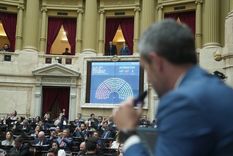 La sesión empezó un rato antes de las 12 del mediodía con 129 diputados presentes. Foto: Prensa Diputados