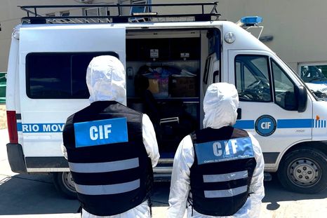 El aberrante hallazgo ocurrió en la excancha de Huachana, al final de la calle Córdoba. El aberrante hallazgo ocurrió en la excancha de Huachana, al final de la calle Córdoba.