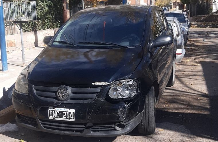 El conductor intentó evadir a las autoridades ingresando al barrio Solidaridad Foto: Ministerio de Seguridad