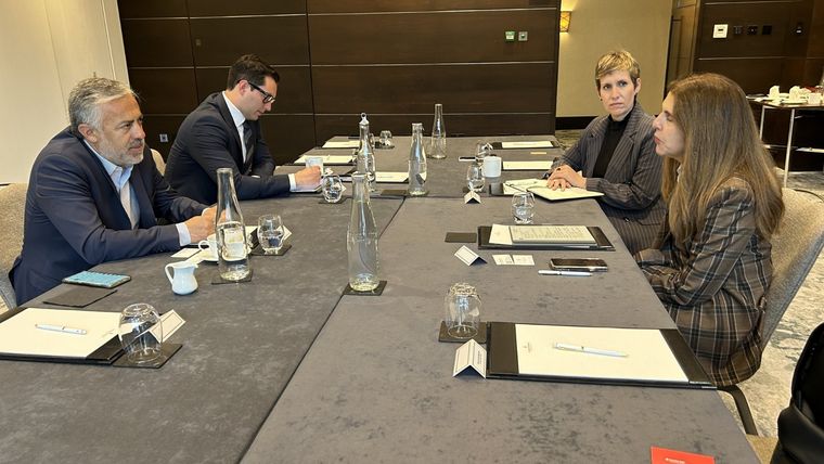 Alfredo Cornejo continúa en busca de inversiones para desarrollar la minería en Mendoza Foto: Prensa Gobierno de Mendoza