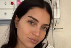 La foto de Zaira en el hospital.&nbsp;