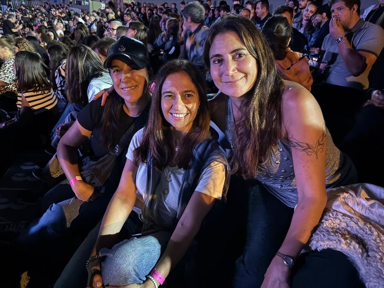 Soledad Yáñez, Silvana Nadal y Laura Hanna. Soledad Yáñez, Silvana Nadal y Laura Hanna.