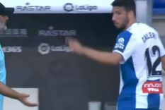 calleri, furioso: jugo solo 24 minutos y se fue expulsado