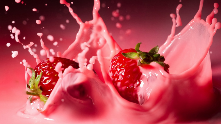 Pura frescura: receta de yogur bebible de frutilla casero para el verano.