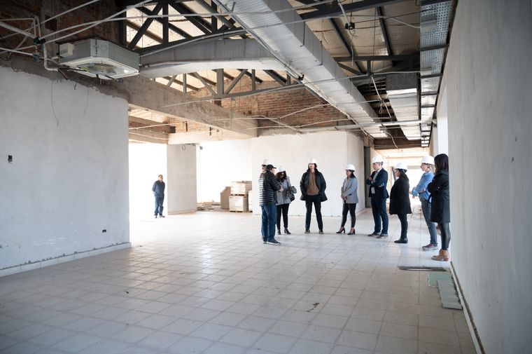 Avanzan las obras en el nuevo hospital de La Paz Foto: Prensa Gobierno