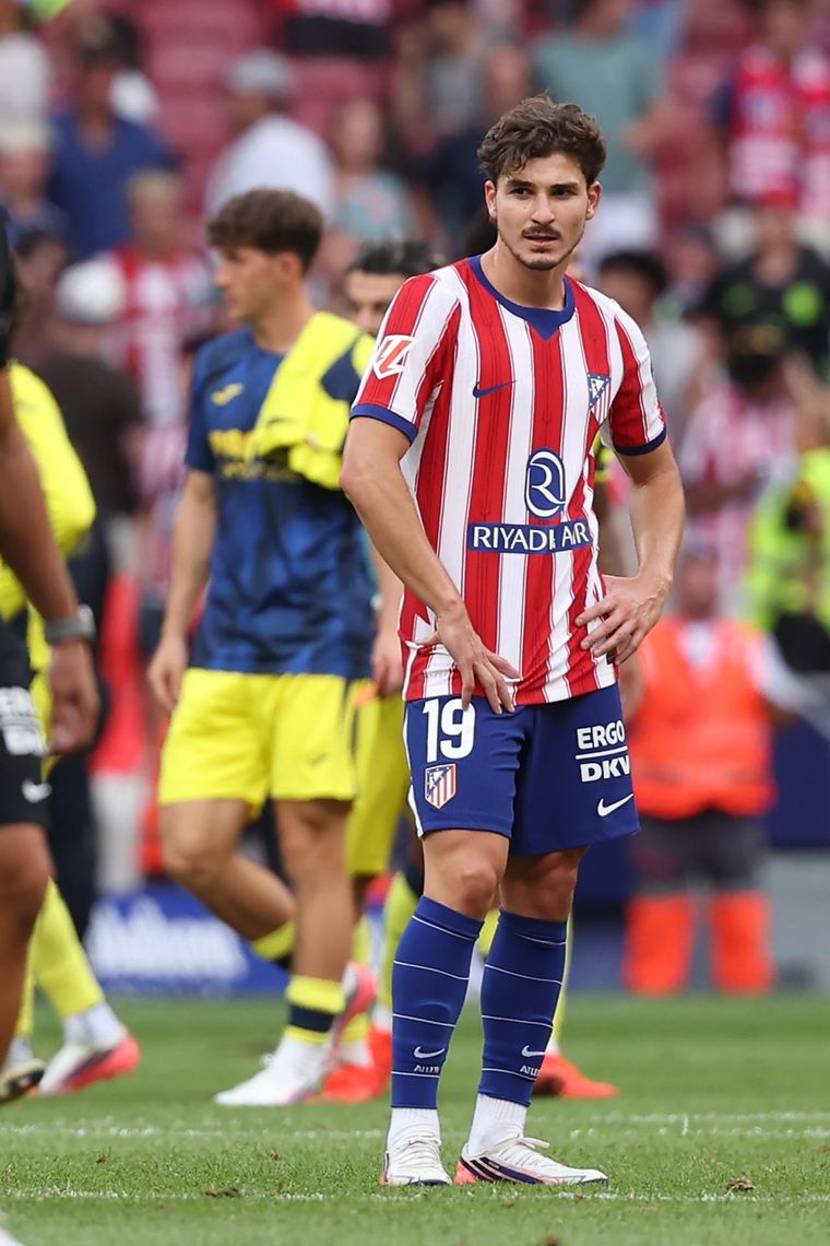 Julián Álvarez no estuvo presente en la vuelta a las prácticas del Atlético. 