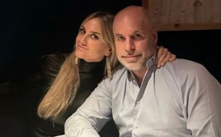 A la espera de que Bullrich decida el rol que tendrá en su campaña, Larreta se mostró junto a su pareja en las redes Foto: Captura de pantalla