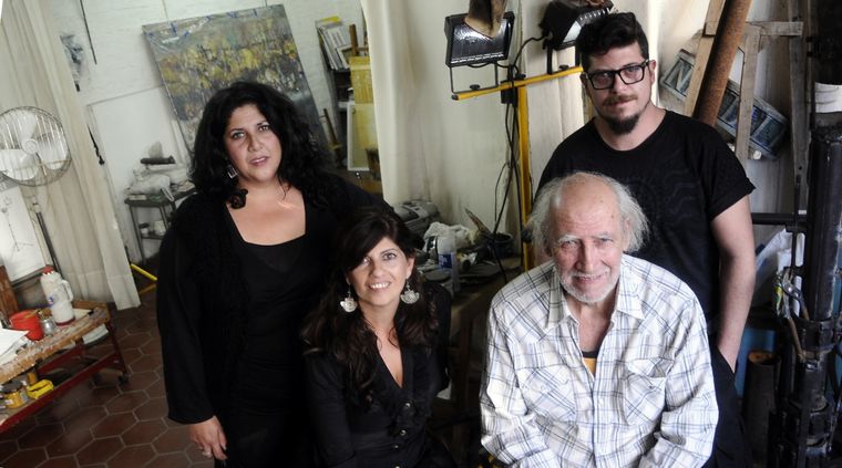 Alfredo Ceverino falleció el lunes 17, pero su arte perdurará en el tiempo Foto: ALF PONCE MERCADO / MDZ