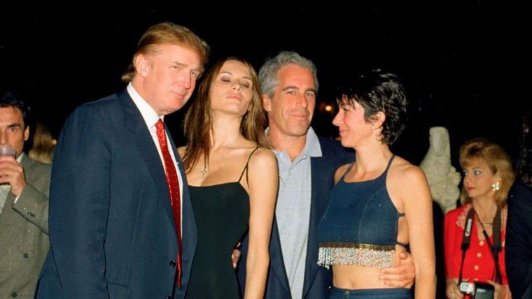 Trump fue amigo de Epstein, pero asegura que cortó vínculos con él antes de su primera condena penal.