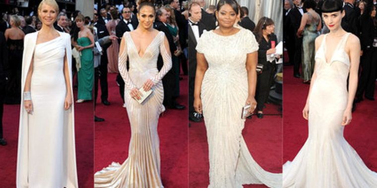 Cuatro diosas en colores claros. Foto: Eonline.com