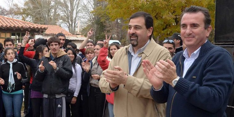 Pérez busca tener la chance de ser reelecto y Ciurca que le permitan ser candidato en 2015. Foto: Prensa Gobierno