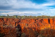 la extraordinaria belleza de pilbara, el sitio de australia con algunas de las formaciones mas antiguas de la tierra