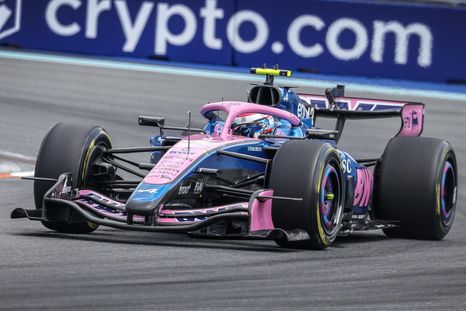 Colapinto, frustrado tras la Sprint en Miami. Colapinto, frustrado tras la Sprint en Miami.