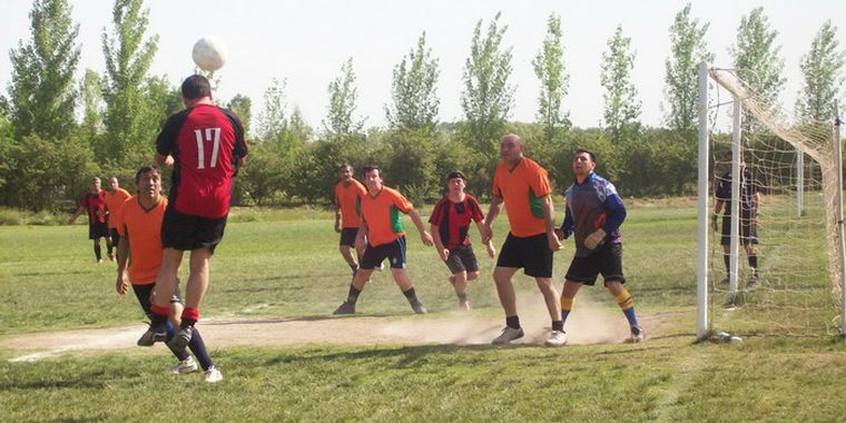 Uno de los tantos ataques de Separ-Salto frente a D. Luciana
