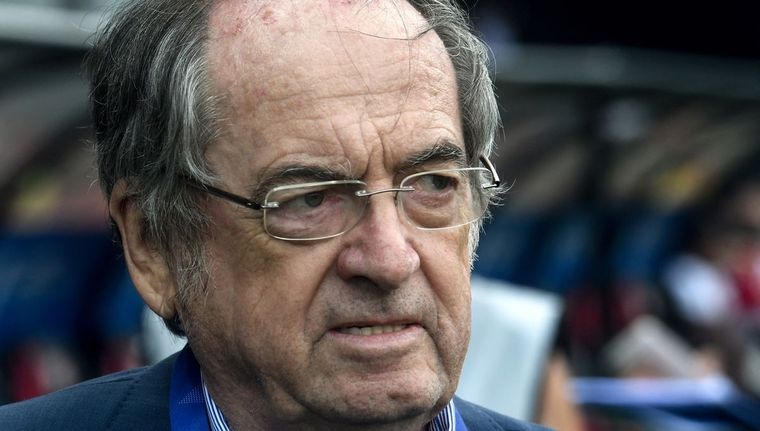 Noël Le Graët, presidente de la Federación Francesa de Fútbol, salió a pedir disculpas por sus comentarios contra Zidane.