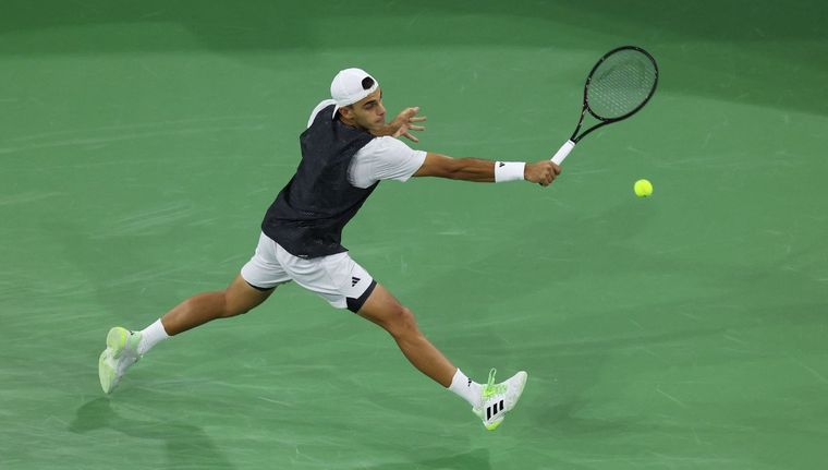 Cerúndolo fue eliminado en Indian Wells Foto: X @sebatorok