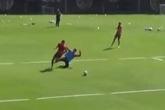 san lorenzo: se filtro la patada del escandalo de angel romero