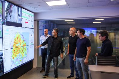 MDZol | Jorge Macri monitoreando daños ocasionados por el temporal. Foto: Gobierno de la Ciudad