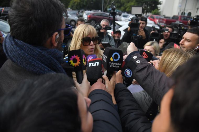 Viviana Canosa le reveló a la prensa la escalofriante razón por la cual adelantó su declaración contra Lizy Tagliani. Foto: RS Fotos.