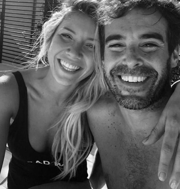 Nicolás Cabré y Laurita Fernández Foto: Instagram