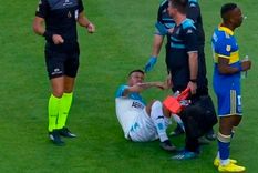 Lolo Miranda sufrió una grave lesión en su rodilla durante la final del Trofeo de Campeones entre Racing y Boca. Lolo Miranda sufrió una grave lesión en su rodilla durante la final del Trofeo de Campeones entre Racing y Boca.