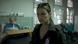 Dolores Fonzi es parte del elenco de Puerta 7. Foto: Netflix