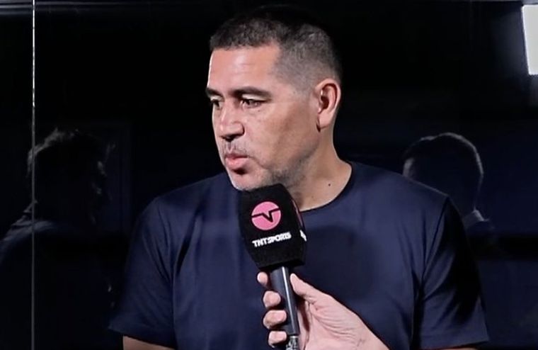 Riquelme eligió al mejor jugador de Boca. Foto: Captura