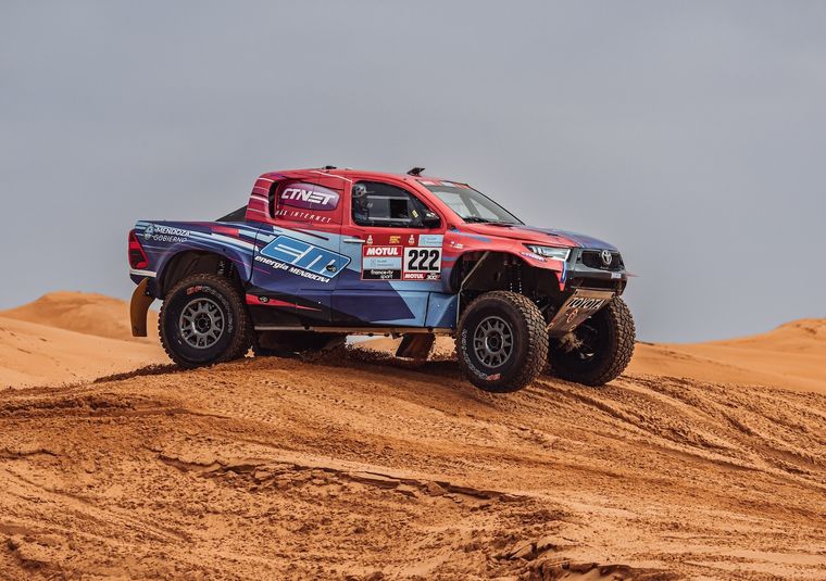 Lucio Álvarez marcha tercero en la general. Foto: Prensa Lucio Álvarez