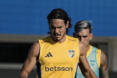 MDZol | Edinson Cavani Boca entrenamiento
