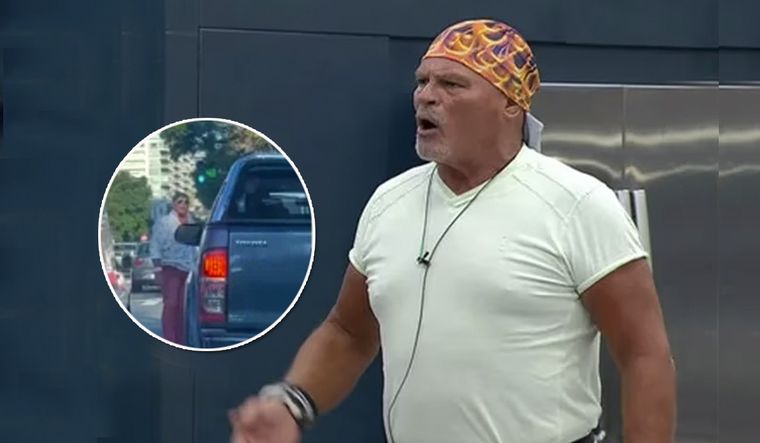 Alfa de Gran Hermano se peleó en la calle. Foto: Captura TV