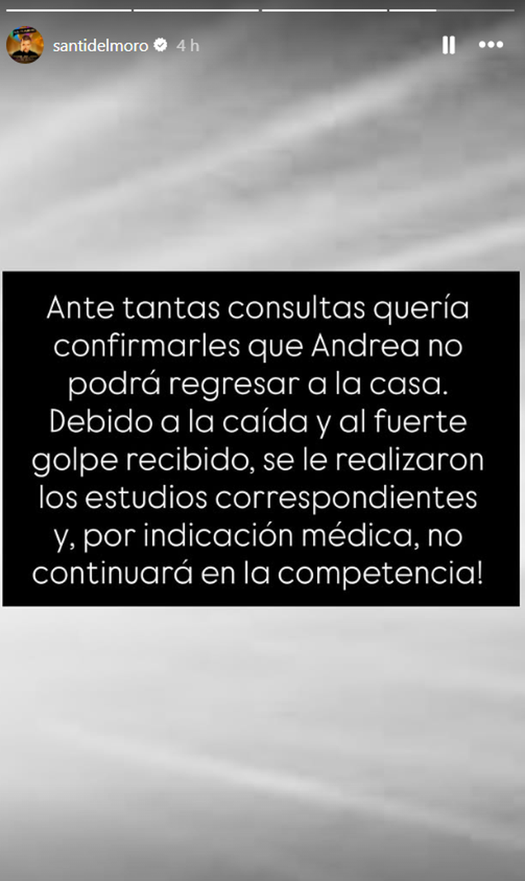 Andrea del Boca se fue de Gran Hermano. Andrea del Boca se fue de Gran Hermano. 