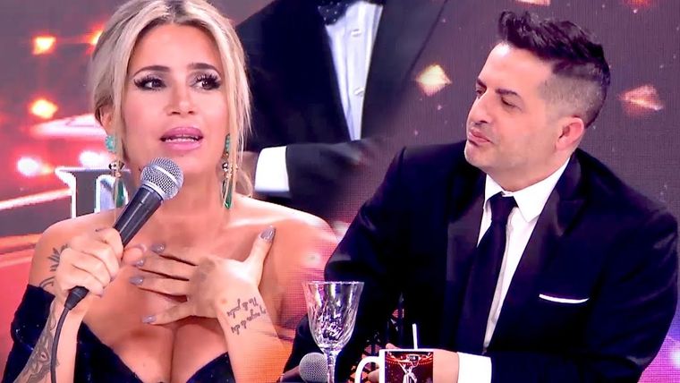 Flor Peñaa y Ángel de Brito