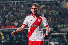 Boselli celebra el gol de River Foto: EFE Boselli celebra el gol de River Foto: EFE