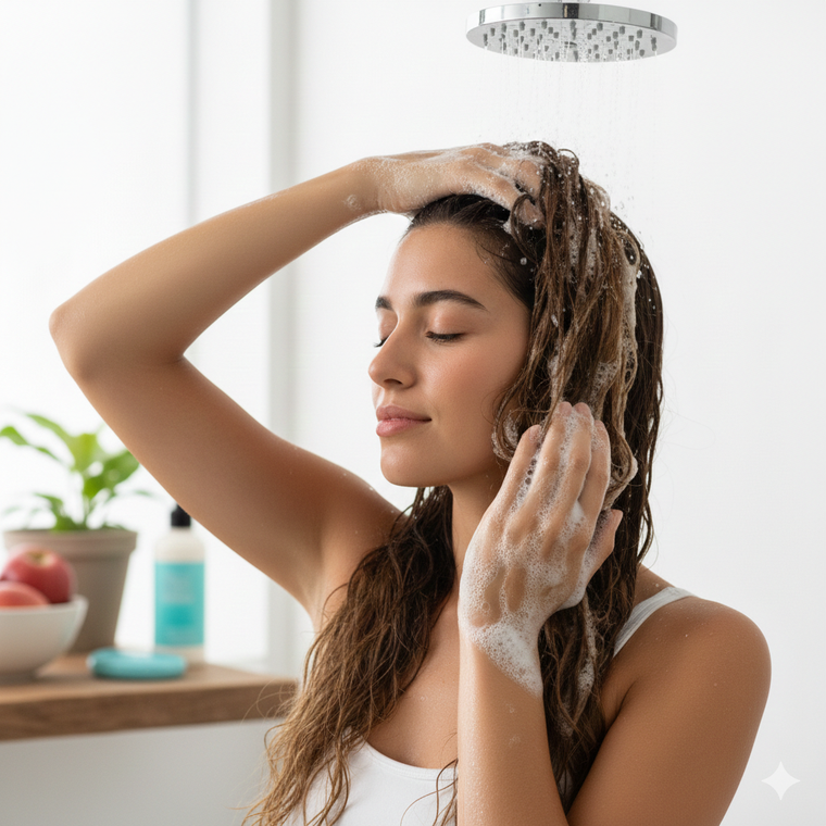 Una manera de recuperar el cabello. Fuente: IA Gemini