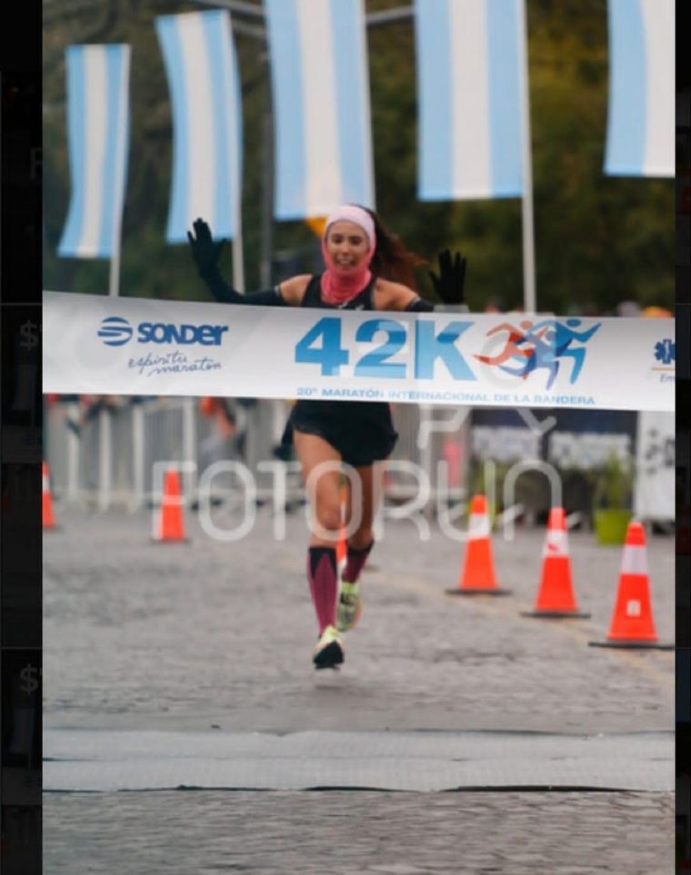 Es mendocina, tiene 38 años y se prepara para la Maratón de Boston Foto: Prensa Mendoza