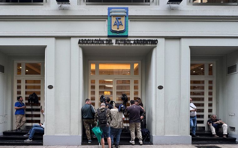 La sede de la AFA en el centro porteño