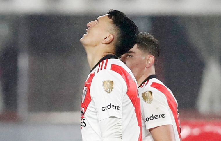 Matías Suárez El delantero se refirió a la polémica contra Vélez.