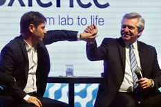 Alberto salió en defensa de Axel Kicillof. Foto: Télam Alberto salió en defensa de Axel Kicillof. Foto: Télam