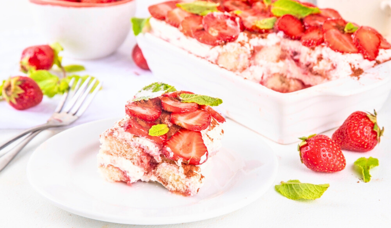 Delicioso tiramisú de fresa: receta sin café para todos los gusto Foto: Shutterstock