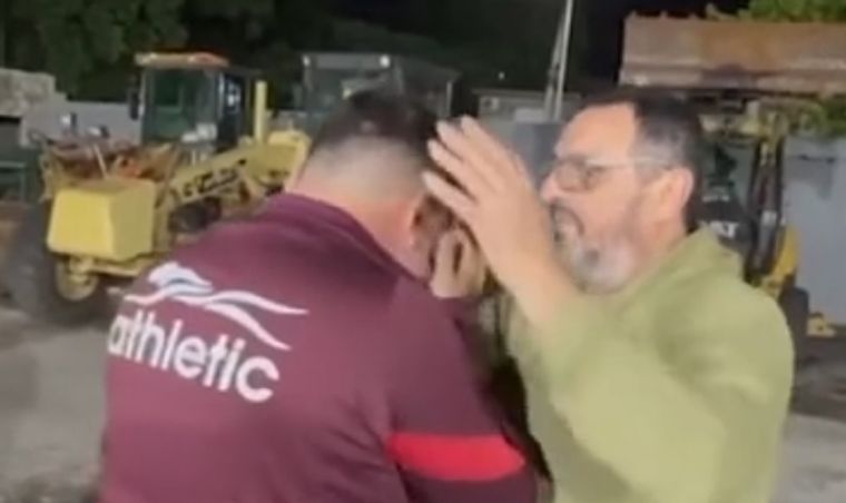 Entre lágrimas: así reaccionó Walter Otta tras la eliminación ante Deportivo Madryn.