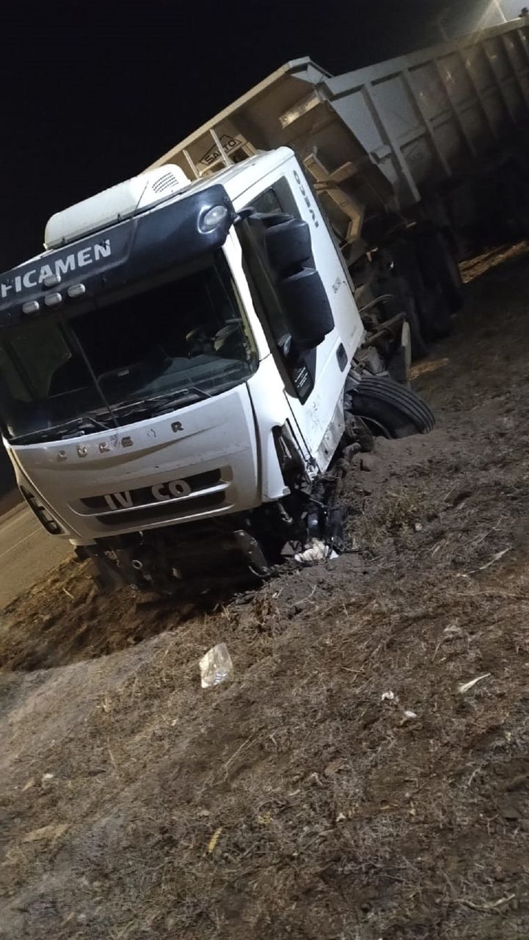 Uno de los rodados que participó del accidente Foto: Ministerio de Seguridad