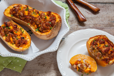 Receta fácil de calabazas rellenas de carne molida Foto: Shutterstock