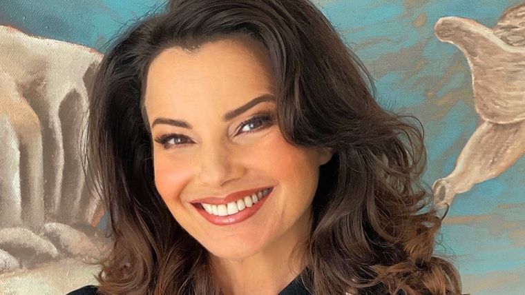 Fran Drescher se suma a la tendencia del verde Bottega, con un estilo perfecto, juvenil y clásico a la vez. Foto: Instagram