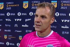 El arquero analizó el empate de su equipo ante Lanús.
